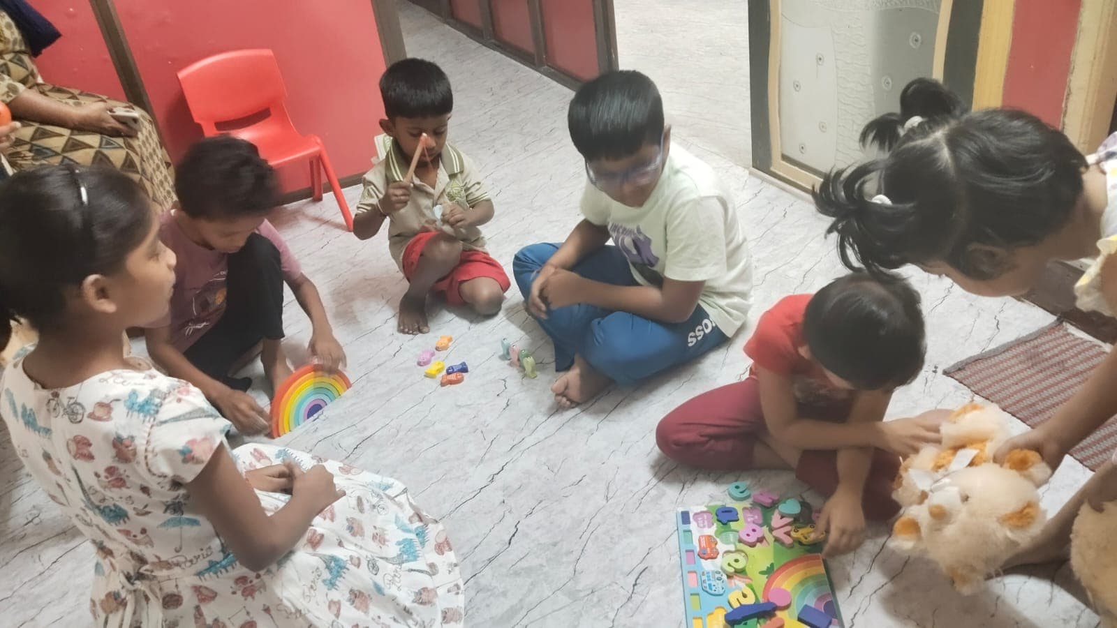 Children at daycare