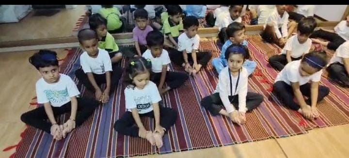 Yoga day celebration